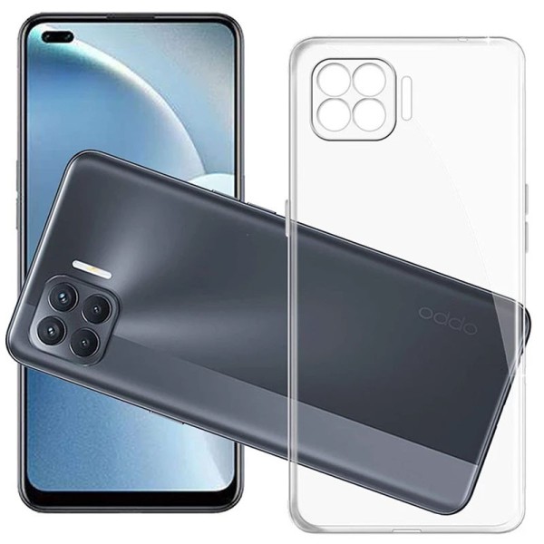 TPU чохол Epic Transparent 1,5mm Full Camera для Oppo F17 Pro Безбарвний (прозорий)