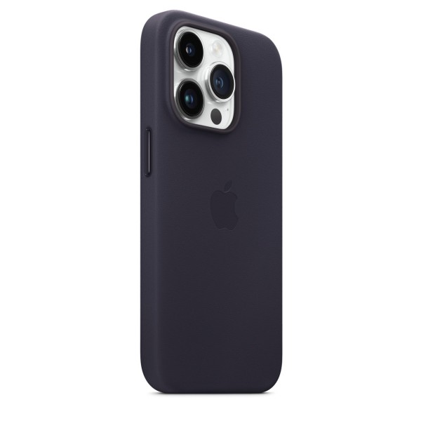 Чохол-накладка Apple iPhone 14 Pro Leather Case with MagSafe - Ink (MPPJ3) Чохол-накладка Apple iPhone 14 Pro Leather Case with MagSafe - Ink (MPPJ3)