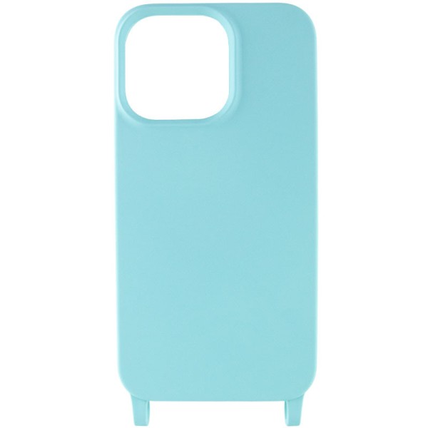 Чохол TPU two straps California для Apple iPhone 13 Pro (6.1") Бірюзовий / Marine Green