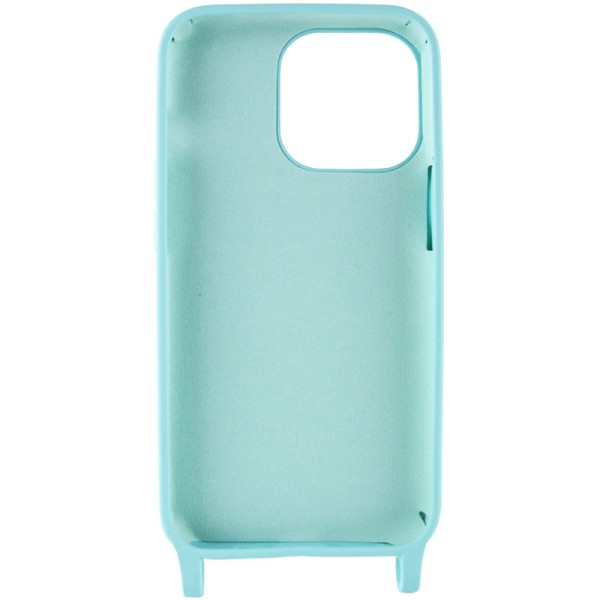 Чохол TPU two straps California для Apple iPhone 13 Pro (6.1") Бірюзовий / Marine Green