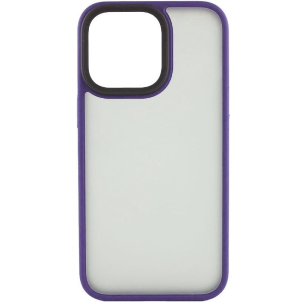 TPU+PC чохол Metal Buttons для Apple iPhone 13 Pro (6.1") Темно-фіолетовий TPU+PC чохол Metal Buttons для Apple iPhone 13 Pro (6.1") Темно-фіолетовий