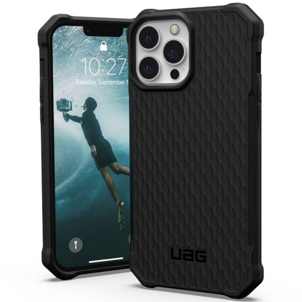 Чохол TPU UAG ESSENTIAL Armor для Apple iPhone 13 Pro (6.1") Чорний