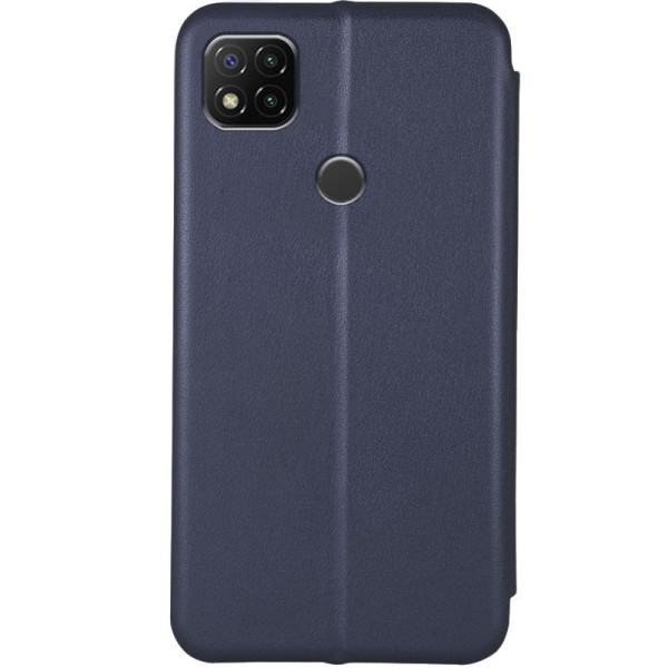 Шкіряний чохол (книжка) Classy для Xiaomi Redmi 9C / 10A Темно-синій