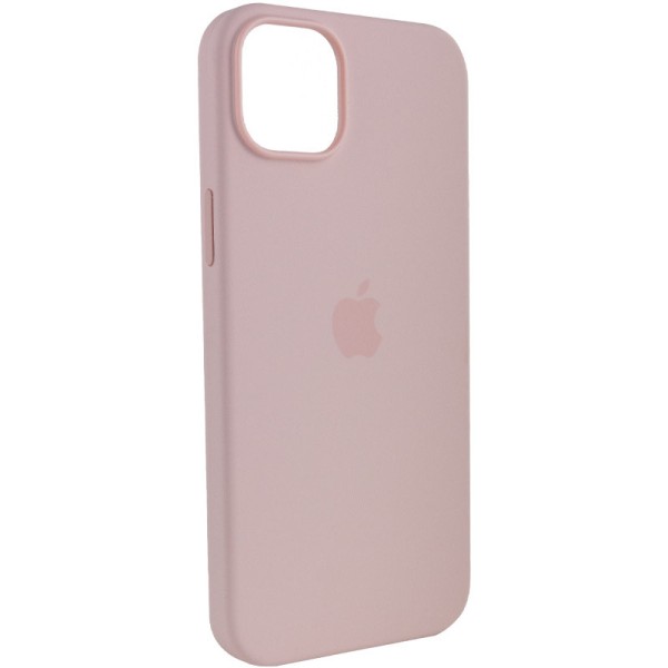 Чохол Silicone case (AAA) full with Magsafe для Apple iPhone 14 Pro Max (6.7") Рожевий / Chalk Pink Чохол Silicone case (AAA) full with Magsafe для Apple iPhone 14 Pro Max (6.7") Рожевий / Chalk Pink