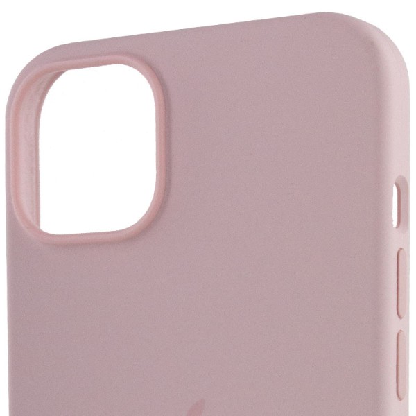 Чохол Silicone case (AAA) full with Magsafe для Apple iPhone 14 Pro Max (6.7") Рожевий / Chalk Pink Чохол Silicone case (AAA) full with Magsafe для Apple iPhone 14 Pro Max (6.7") Рожевий / Chalk Pink