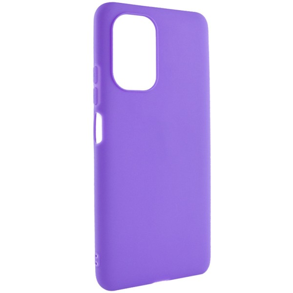 Силіконовий чохол Candy для Xiaomi Redmi K40 / K40 Pro / K40 Pro+ / Poco F3 / Mi 11i Бузковий