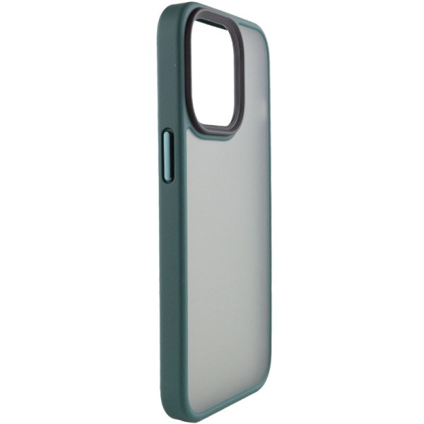 TPU+PC чохол Metal Buttons для Apple iPhone 14 (6.1") Зелений TPU+PC чохол Metal Buttons для Apple iPhone 14 (6.1") Зелений