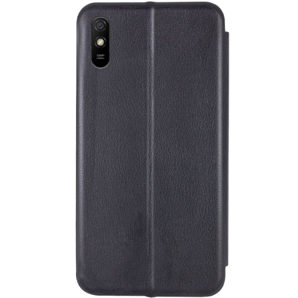 Шкіряний чохол (книжка) Classy для Xiaomi Redmi 9A Чорний Шкіряний чохол (книжка) Classy для Xiaomi Redmi 9A Чорний