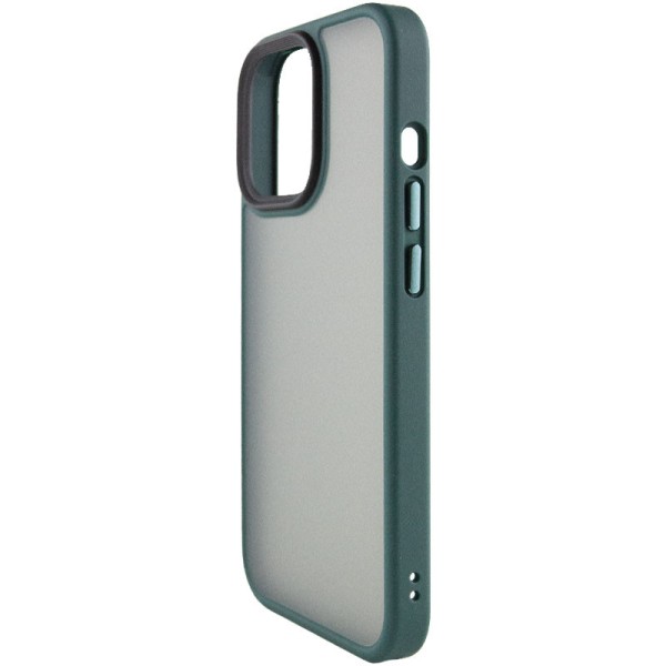 TPU+PC чохол Metal Buttons для Apple iPhone 14 (6.1") Зелений TPU+PC чохол Metal Buttons для Apple iPhone 14 (6.1") Зелений