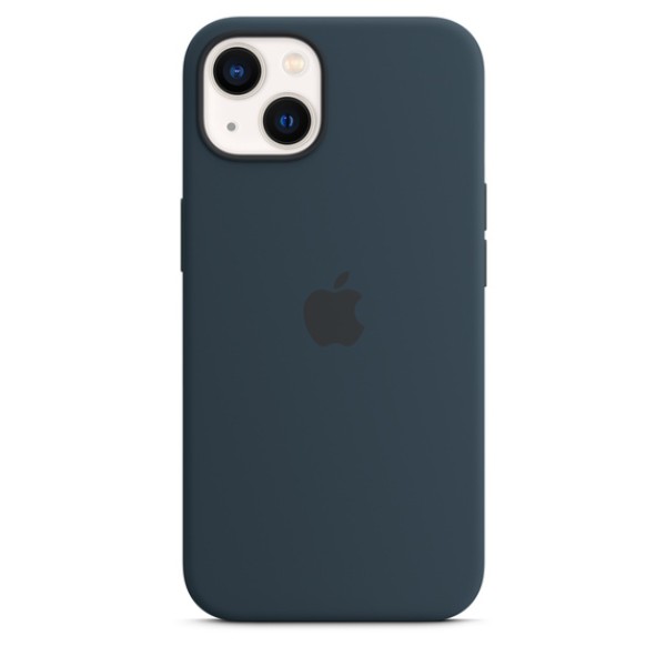 Чохол-накладка iPhone 13 Apple Silicone Case 1:1 with MagSafe Abyss Blue