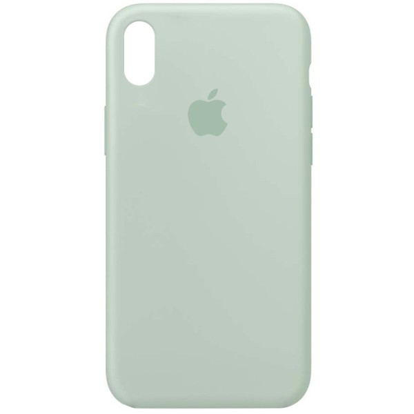 Чохол Silicone Case Full Protective (AA) для Apple iPhone XS Max (6.5") Бірюзовий / Beryl