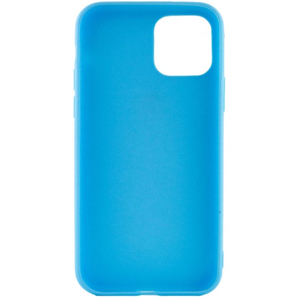 Силіконовий чохол Candy для Apple iPhone 13 mini (5.4") Блакитний Силіконовий чохол Candy для Apple iPhone 13 mini (5.4") Блакитний