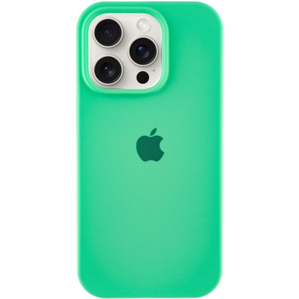 Чохол Silicone Case Full Protective (AA) для Apple iPhone 13 Pro (6.1") Зелений / Spearmint Чохол Silicone Case Full Protective (AA) для Apple iPhone 13 Pro (6.1") Зелений / Spearmint