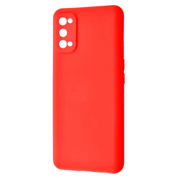 Чехол-накладка Realme 7 Pro Matte Color Case (TPU) Red