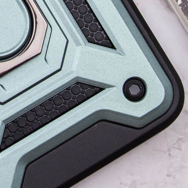 Ударостійкий чохол Camshield Serge Ring для Xiaomi Redmi 10 Зелений Ударостійкий чохол Camshield Serge Ring для Xiaomi Redmi 10 Зелений