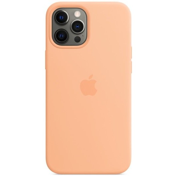 Чохол-накладка Apple iPhone 12 Pro Max Silicone Case with MagSafe - Cantaloupe (MK073)