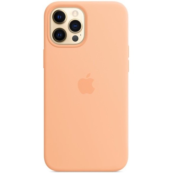 Чохол-накладка Apple iPhone 12 Pro Max Silicone Case with MagSafe - Cantaloupe (MK073)