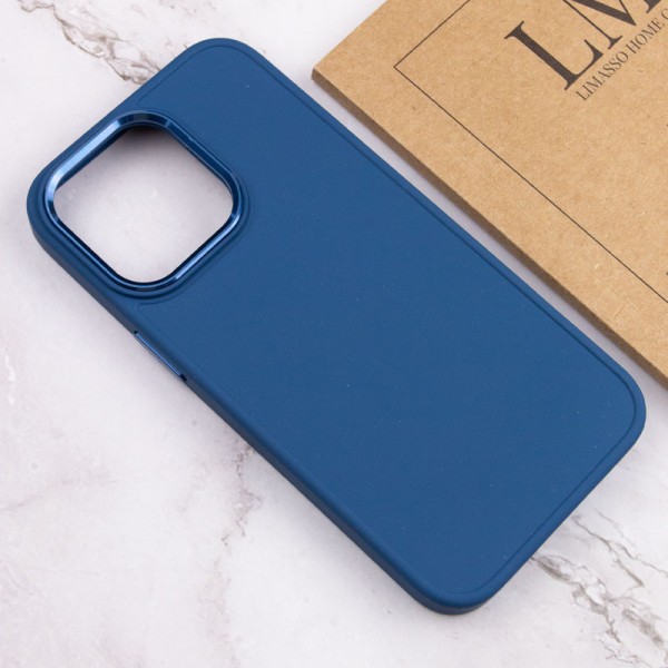 TPU чохол Bonbon Metal Style для Apple iPhone 14 Pro Max (6.7") Синій / Cosmos blue TPU чохол Bonbon Metal Style для Apple iPhone 14 Pro Max (6.7") Синій / Cosmos blue