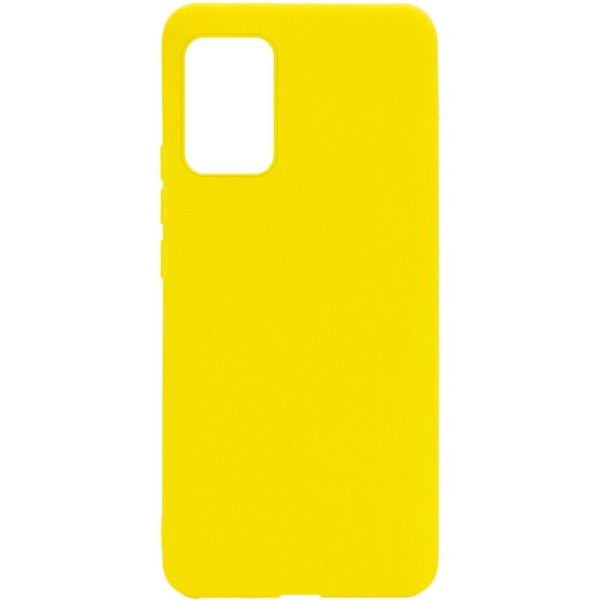 Силиконовый чехол Candy для Samsung Galaxy A32 4G Желтый