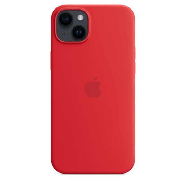 Чохол-накладка iPhone 14 Plus Apple Silicone Case 1:1 with MagSafe Red Чохол-накладка iPhone 14 Plus Apple Silicone Case 1:1 with MagSafe Red
