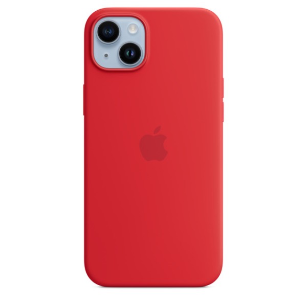Чохол-накладка iPhone 14 Plus Apple Silicone Case 1:1 with MagSafe Red
