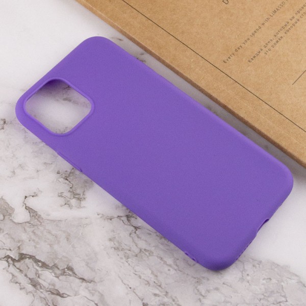 Силіконовий чохол Candy для Apple iPhone 12 Pro / 12 (6.1") Бузковий Силіконовий чохол Candy для Apple iPhone 12 Pro / 12 (6.1") Бузковий