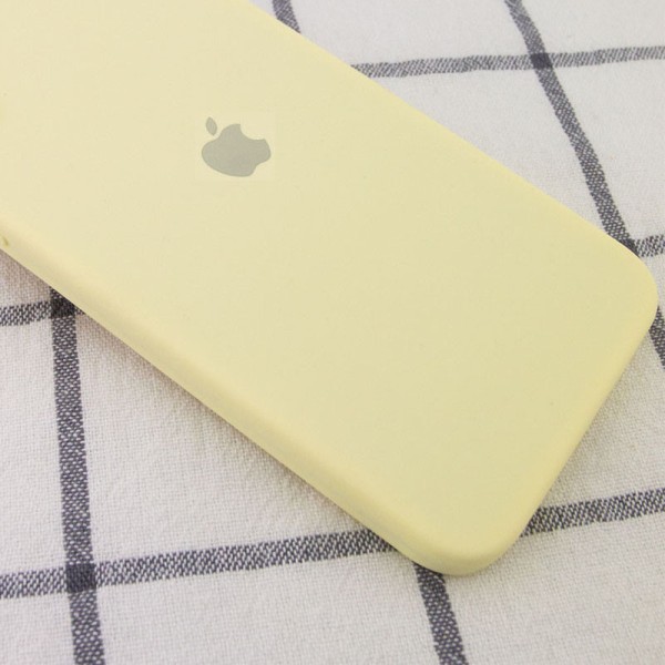 Чохол Silicone Case Square Full Camera Protective (AA) для Apple iPhone 11 Pro (5.8") Жовтий / Mellow Yellow Чохол Silicone Case Square Full Camera Protective (AA) для Apple iPhone 11 Pro (5.8") Жовтий / Mellow Yellow
