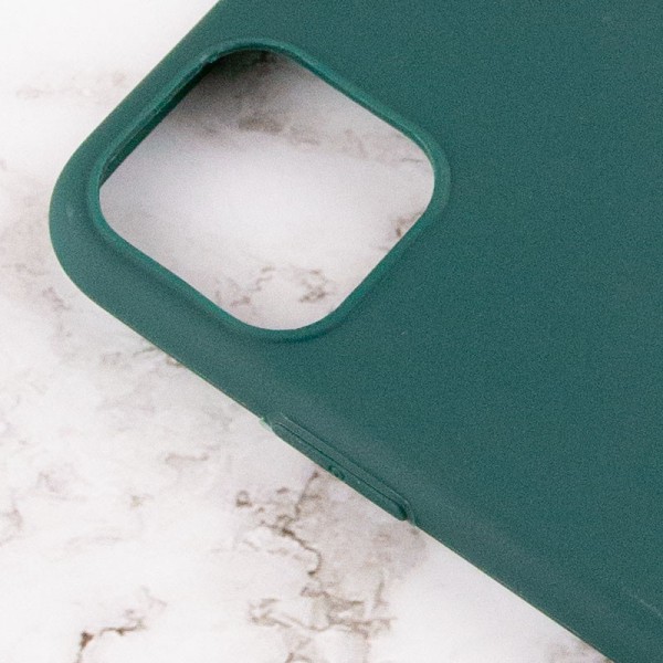 Силіконовий чохол Candy для Apple iPhone 14 Plus (6.7") Зелений / Forest green