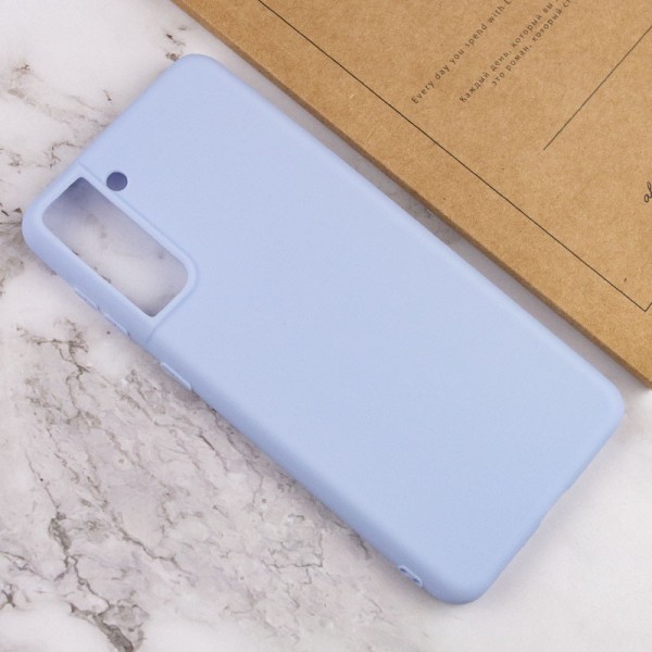 Силіконовий чохол Candy для Samsung Galaxy S21+ Блакитний / Lilac Blue Силіконовий чохол Candy для Samsung Galaxy S21+ Блакитний / Lilac Blue