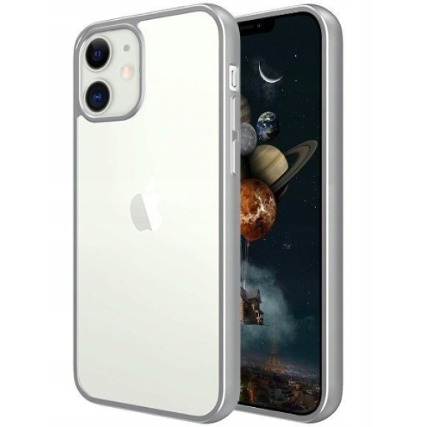 Чохол-накладка Apple iPhone 12 mini j-CASE TPU Fashion Chaser matte Silver