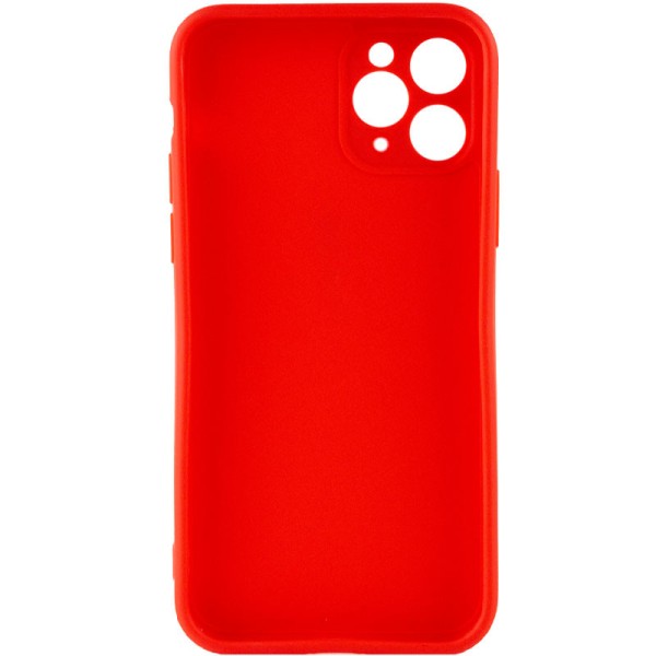 Силіконовий чохол Candy Full Camera для Apple iPhone 11 Pro (5.8") Червоний / Red Силіконовий чохол Candy Full Camera для Apple iPhone 11 Pro (5.8") Червоний / Red