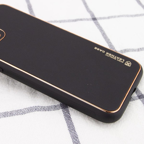Шкіряний чохол Xshield для Apple iPhone 14 Plus (6.7") Чорний / Black Шкіряний чохол Xshield для Apple iPhone 14 Plus (6.7") Чорний / Black