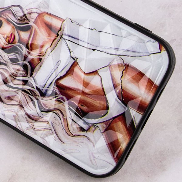 TPU+PC чохол Prisma Ladies для Apple iPhone 13 Pro (6.1") White