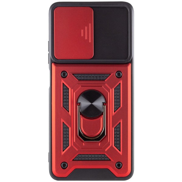 Ударостійкий чохол Camshield Serge Ring для Xiaomi Poco X4 GT Червоний Ударостійкий чохол Camshield Serge Ring для Xiaomi Poco X4 GT Червоний