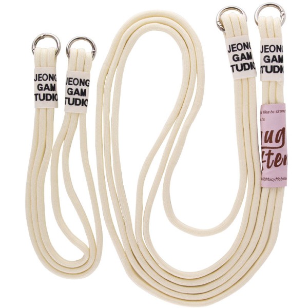 Чохол TPU two straps California для Apple iPhone 13 Pro (6.1") Бежевий / Antigue White Чохол TPU two straps California для Apple iPhone 13 Pro (6.1") Бежевий / Antigue White