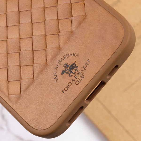 Шкіряний чохол Polo Santa Barbara для Apple iPhone 14 (6.1") Brown