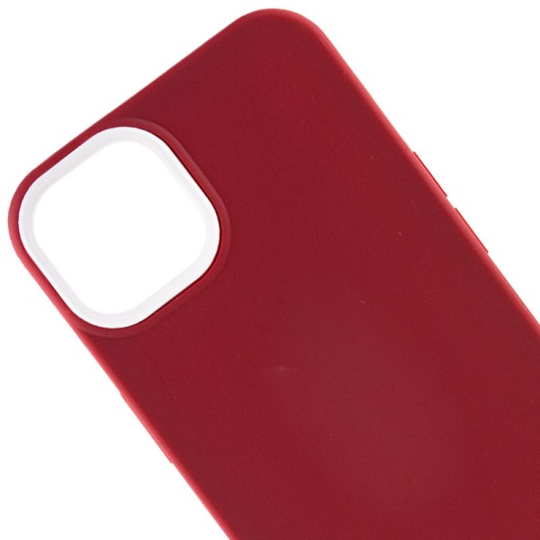 Чохол TPU+PC Bichromatic для Apple iPhone 13 (6.1") Wine / White Чохол TPU+PC Bichromatic для Apple iPhone 13 (6.1") Wine / White