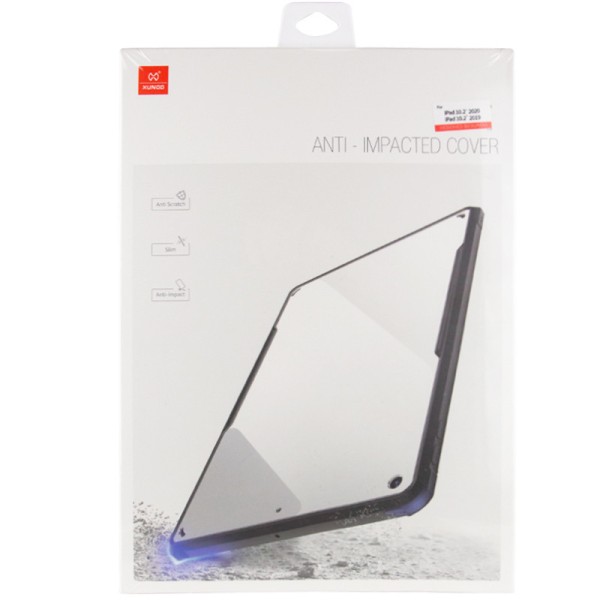 TPU+PC чохол Xundd c посиленими кутами для Apple iPad 10.2" (2019) (2020) (2021) Чорний