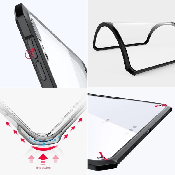 TPU+PC чохол Xundd c посиленими кутами для Apple iPad 10.2" (2019) (2020) (2021) Чорний