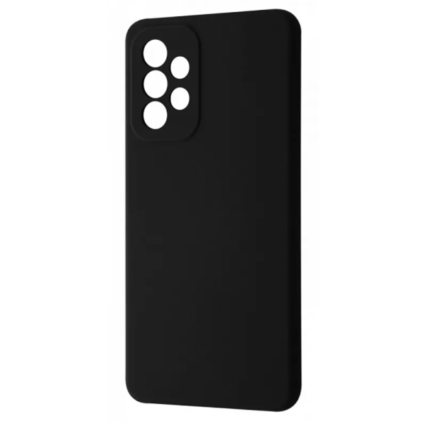 Чохол-накладка Samsung A736 (A73-2022) WAVE Full Silicone Cover Black