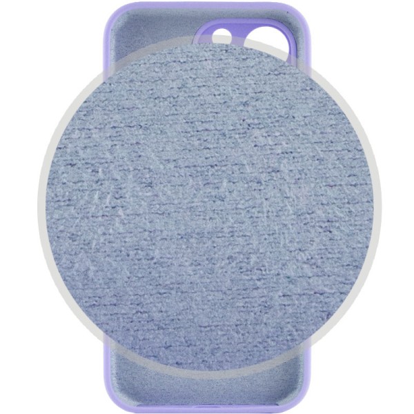 Чохол Silicone Case Full Camera Protective (AA) для Apple iPhone 14 Pro (6.1") Бузковий / Dasheen Чохол Silicone Case Full Camera Protective (AA) для Apple iPhone 14 Pro (6.1") Бузковий / Dasheen