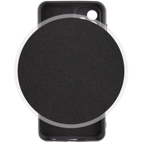 Чехол Silicone Cover Lakshmi Full Camera (A) для Samsung Galaxy A23 4G Черный / Black