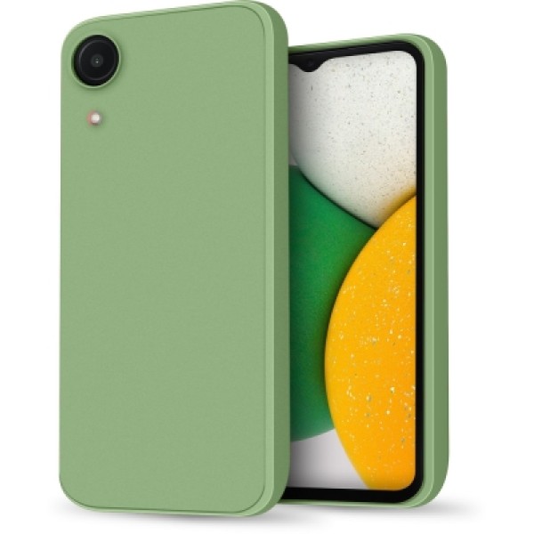 Чохол-накладка Samsung A032 (A03 Core) Soft Touch Green