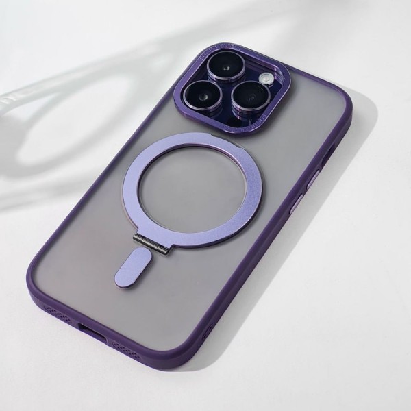 Чохол WAVE Premium Attraction Case with Magnetic Ring iPhone 14 Pro purple