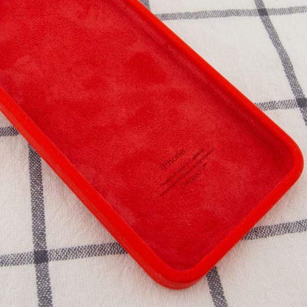 Чохол Silicone Case Square Full Camera Protective (AA) для Apple iPhone 7 plus / 8 plus (5.5") Червоний / Red
