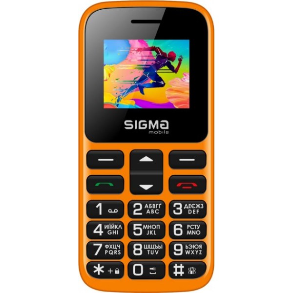 Телефон Sigma Mobile Comfort 50 HIT 2020 Orange