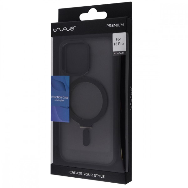 Чохол WAVE Premium Attraction Case with Magnetic Ring iPhone 14 Pro purple