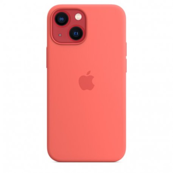 Чохол-накладка iPhone 13 mini Apple Silicone Case with Animation & MagSafe Pink Pomelo