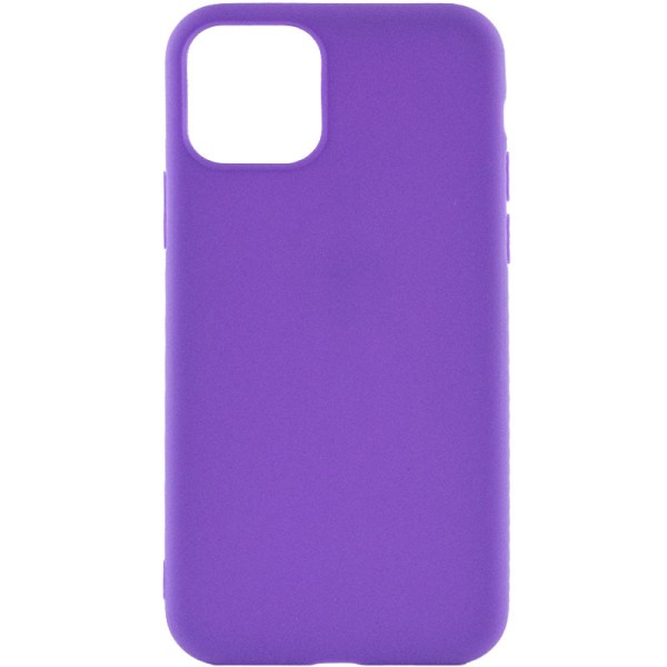 Силіконовий чохол Candy для Apple iPhone 14 Plus (6.7") Бузковий
