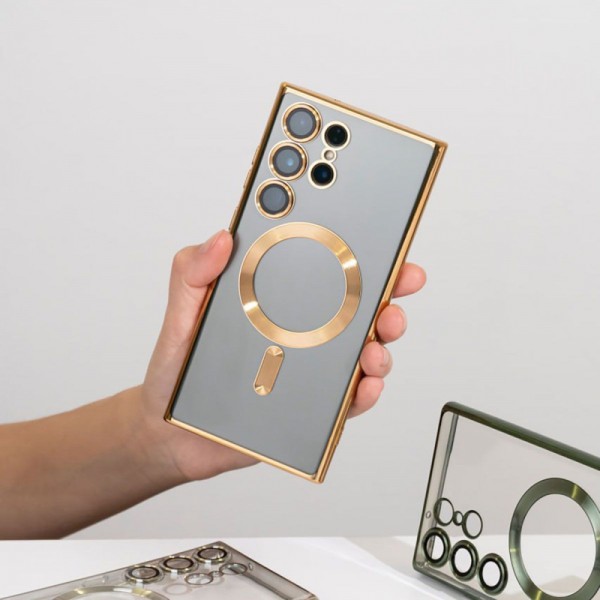 Чохол WAVE Metal Color Case with Magnetic Ring Samsung Galaxy S23 FE midnight blue